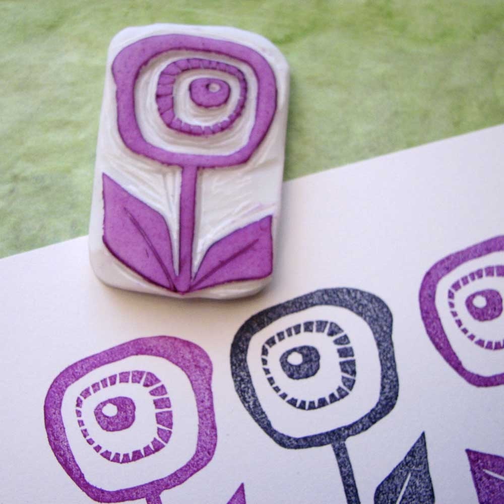 Hand carved stamp