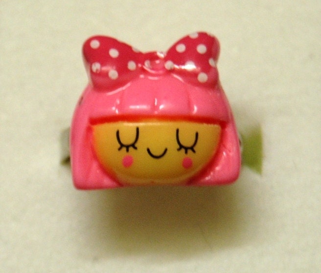 Cute Little Girl Ring--adjustable