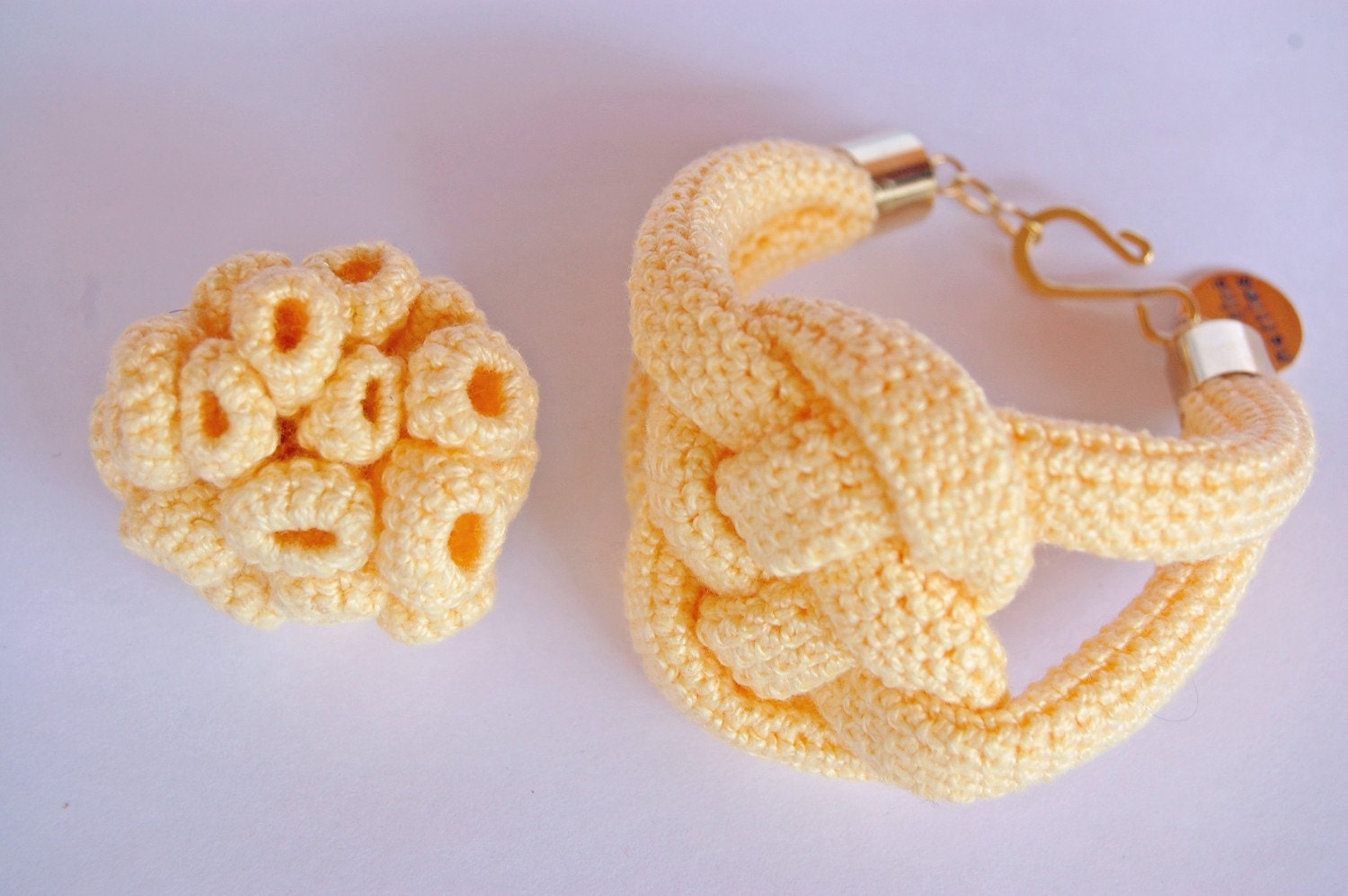 Light Yellow - Soft Colors Rings - Anillos