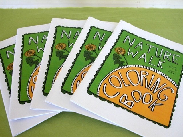 Printable Nature Walk Coloring Book