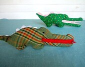 Smile Crocodile Plush Toy Pattern