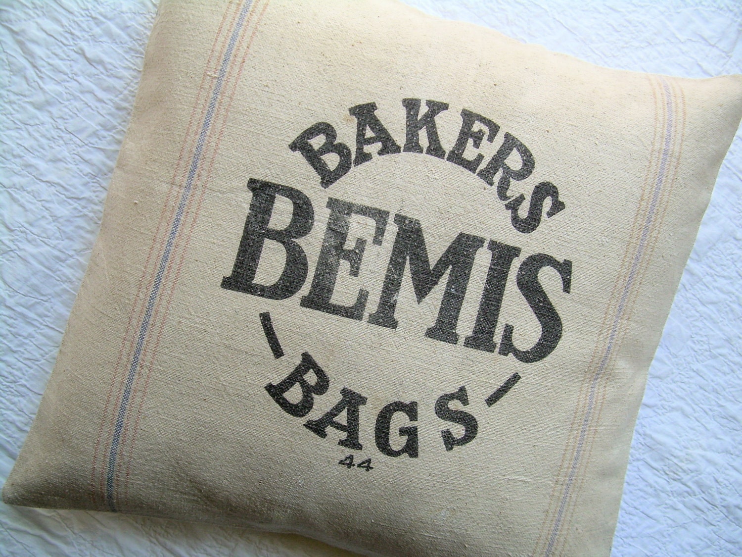 Grain Sack Pillow - 18 Inches