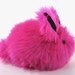 Fuchsia the Hot Pink Bunny Faux Fur Plushie Momma Size