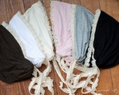 Victorian style snood covering in any color-- Garlands of Grace classic stretch covering