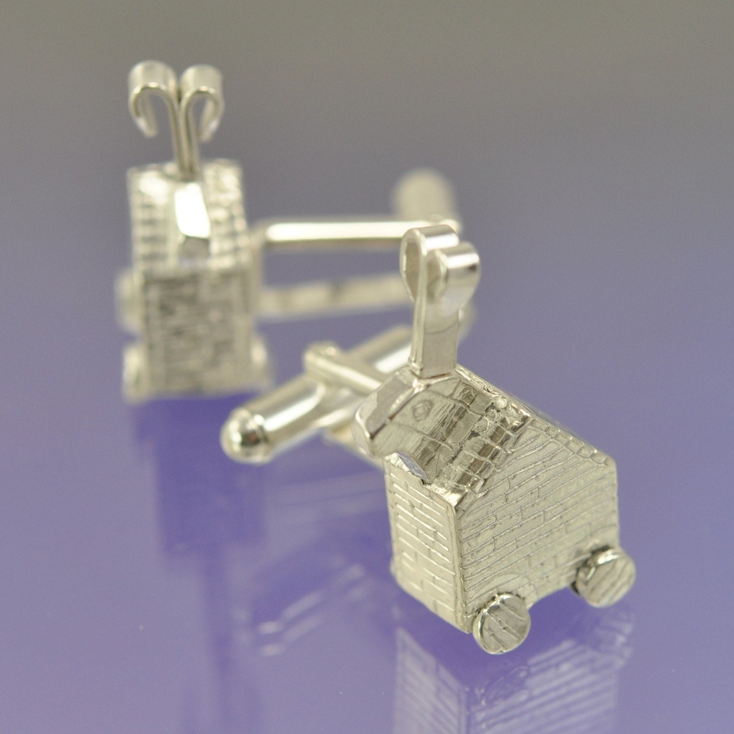Monty Python Trojan Rabbit Cufflinks