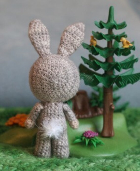 Crochet Pattern- Elizabeth the rabbit girl amigurumi doll