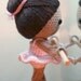 Crochet Pattern- Brisa the ballerina amigurumi doll