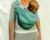 New Stone Turquoise durable-blend Baby Sling - Ring Sling - More Colors Available