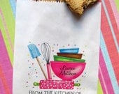 Baking Birthday Party,  Kitchen Supplies, Favor bags, candy bags, Candy Buffet, Birthday party, Sweets, Treats, Set of 24