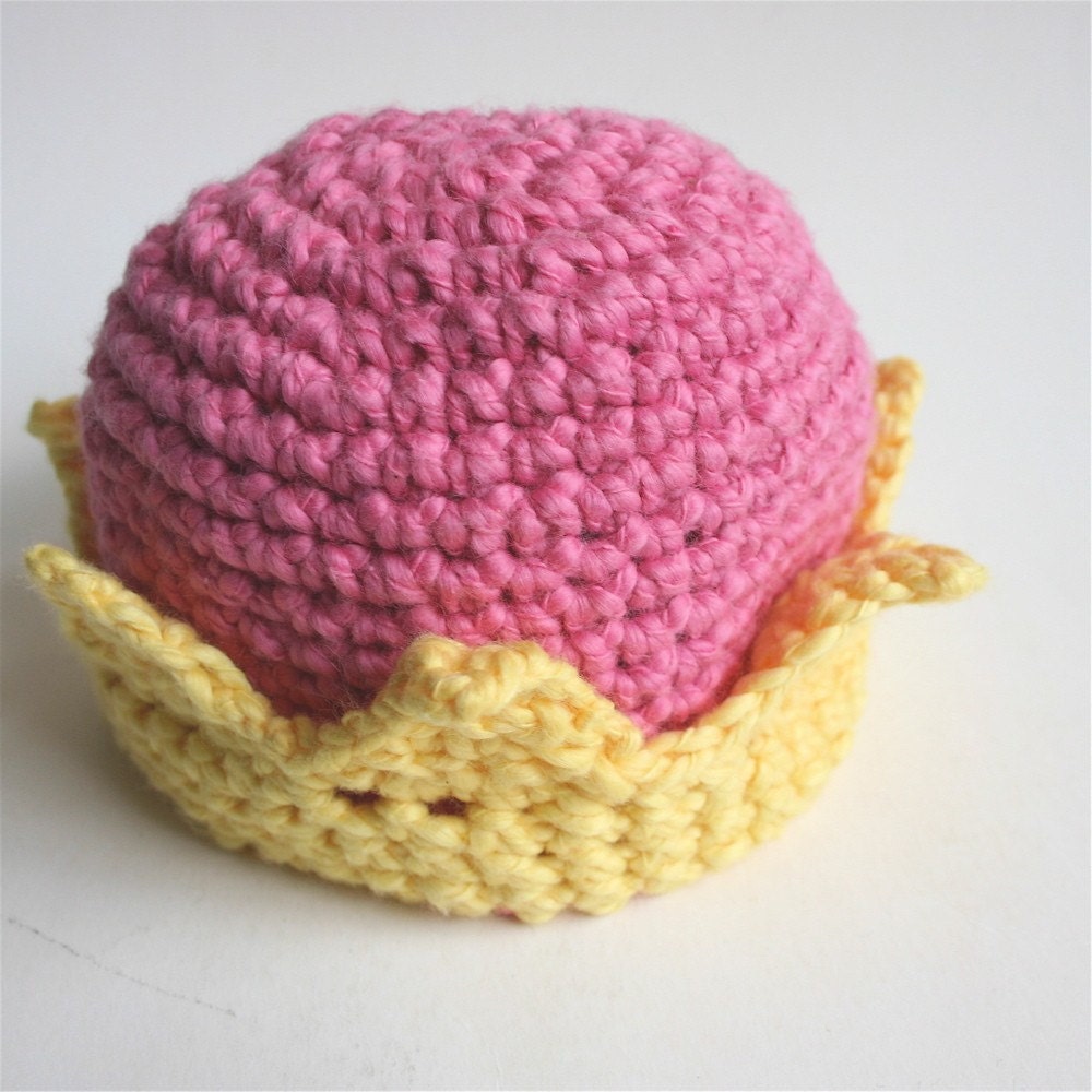 Cotton Crochet Baby Hat -  Little Princess
