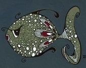 Spotted Eddie... yes, he's a cutie of a fish - 5x7 fine art print