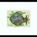 Fish Art Print - Milton The Fish - VERY Limited Edition Childrens Print - Bathroom Art