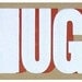 HUGS Red and White Hand Printed Letterpress Cards - 8 pack