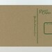 I LOVE YOU LIKE BISCUITS AND GRAVY Oversize Postcard Hand Printed Letterpress