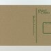 I LOVE YOU LIKE BISCUITS AND GRAVY OVERSIZED POSTCARD LETTERPRESS HAND PRINTED