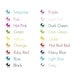 Personalized Stickers -- Stripes and Chandelier -- Personalized Address Labels, Personalized Labels, Birthday Party Favor -- Choice of Size