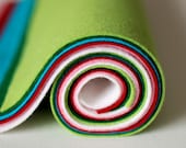 Retro Bright Collection Wool Blend Felt 12x18" sheets