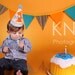 Very Hungry Caterpillar Birthday Hat - Red, green, blue, yellow - Free personalization