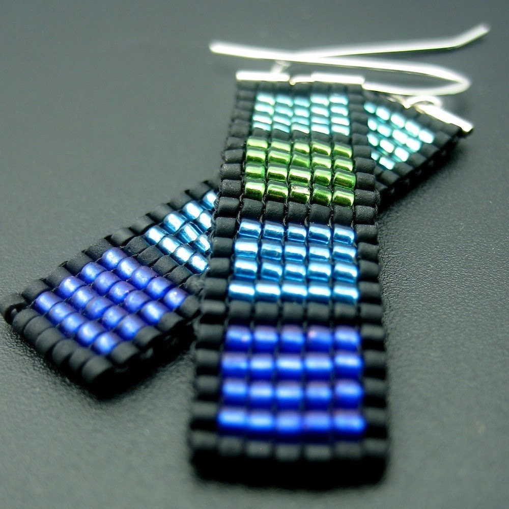 Earrings - ocean windows