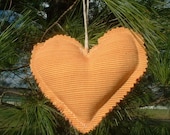 6 Hearts of Second Chances Holiday Ornament Upcycled Buy 5 get 1 FREE - ASecondChance