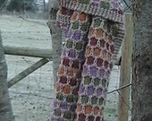 PDF PATTERN for a Stained Glass Scarf