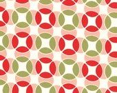 Vintage Modern Floral Hopscotch Multi  by Bonnie and Camille Moda Designer Fabrics by the Yard, SALE