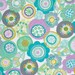 5 Fat Quarters La Dee Da Aqua  by Erin McMorris Free Spirit FABRIC SALE