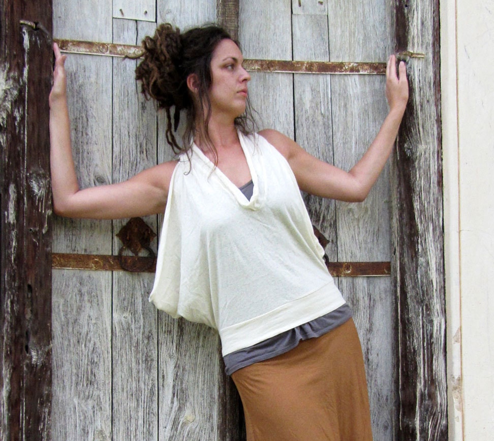 Bombay Blouse (hemp/organic cotton knit)
