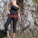 Love me 2 times Below Knee leggings (locally milled organic cotton stretch)