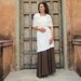 Organic Clothing - Short Super Cowl Dress (locally milled organic tissue cotton)