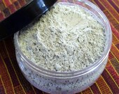 Featured in Etsy's affordable Spa Luxuries - French Green Clay Masque all over facial or spot treatment