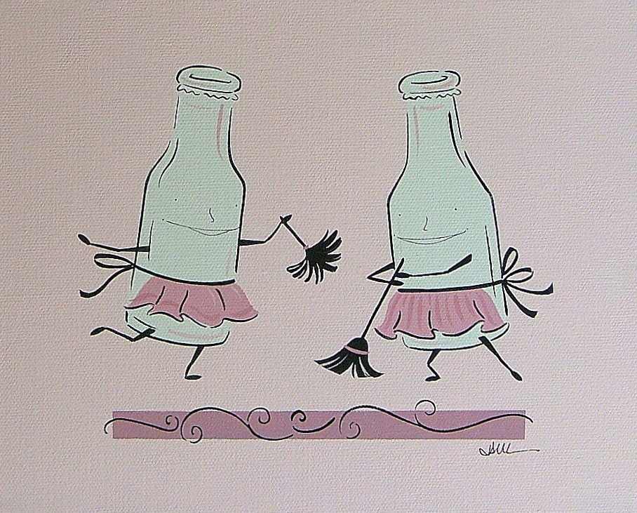 Milk Maids  Original Painting