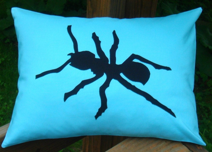 A Few Ants Short of a Picnic Applique Pillow Cover