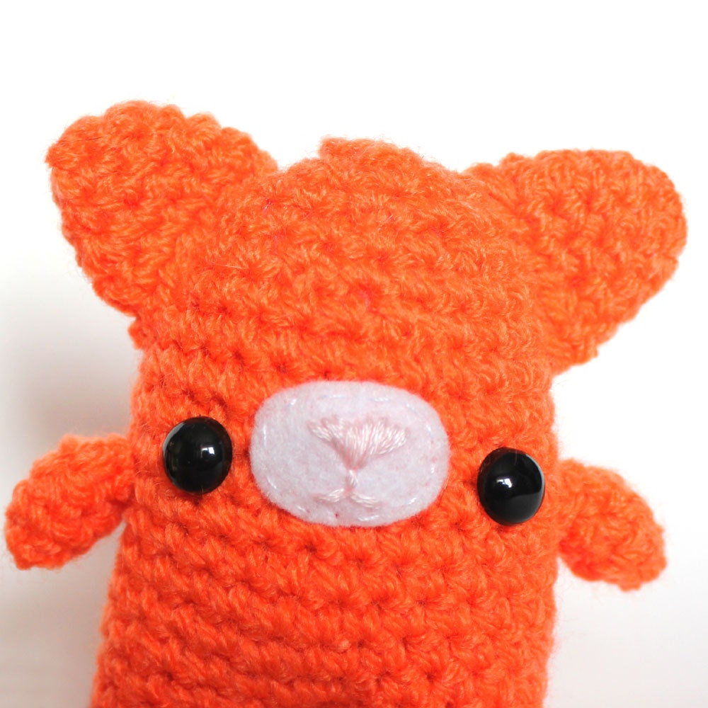 Amigurumi Kawaii Ginger Kitten
