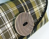 If These Plaids Could Talk Clutch
