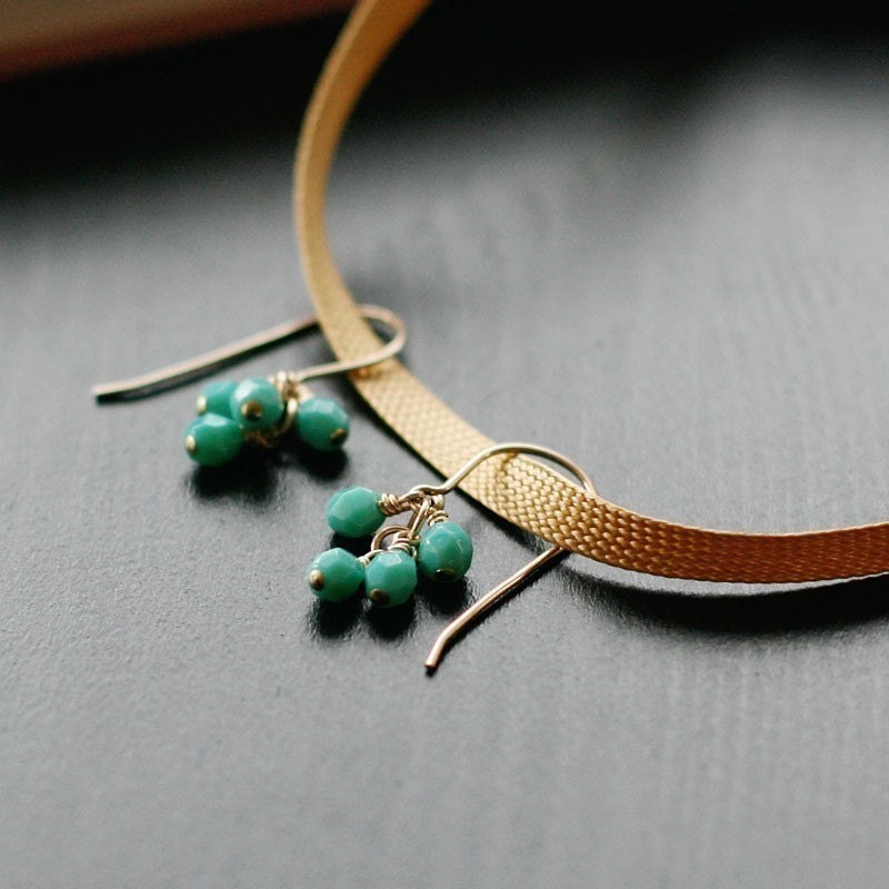 lucky in turquoise