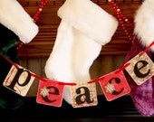 50% discount Christmas Banner - Peace Banner - Christmas Garland Il_170x135