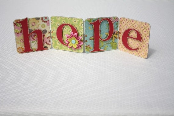 CLEARANCE SALE 35% OFF Party Decoration Hope Sign Il_570xn