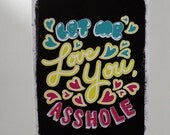 Let Me Love You postcard