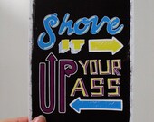 Shove It postcard
