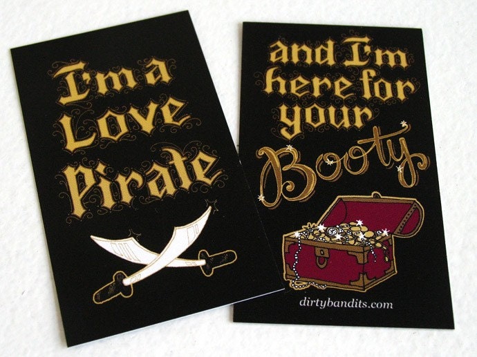 pick up line cards