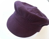 Adult newsboy hat sewing pattern cap size medium hat medium size CASHMERE WOOL