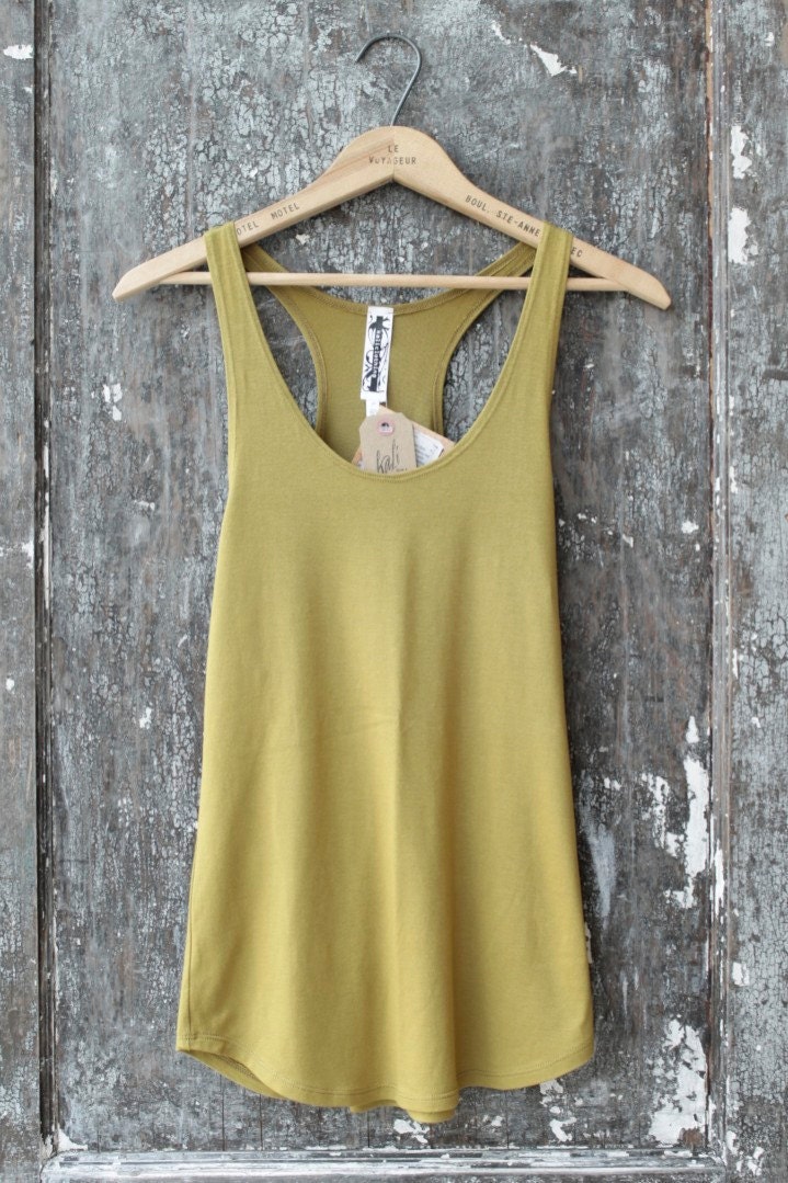 SALE Kali Summer Scoop Neck Racerback Modal Tank Top