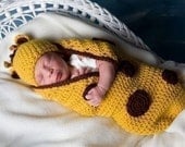 Crochet Giraffe Cocoon and Hat Crochet Pattern pdf 228A automatic downloadable