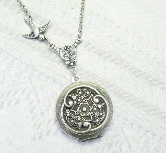 Celtic Silver Locket