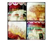 Carnivale art - Fair art  -  Fair photography -  Fine art photography - A set of 5x5 prints - Ttv