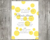 Big Dots Invitation