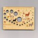 Alpaca Meadow Deluxe Knitters Rule Bamboo Needle Gauge