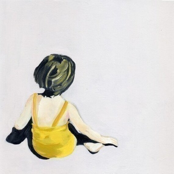 Girl in the Yellow Suit (13x19)