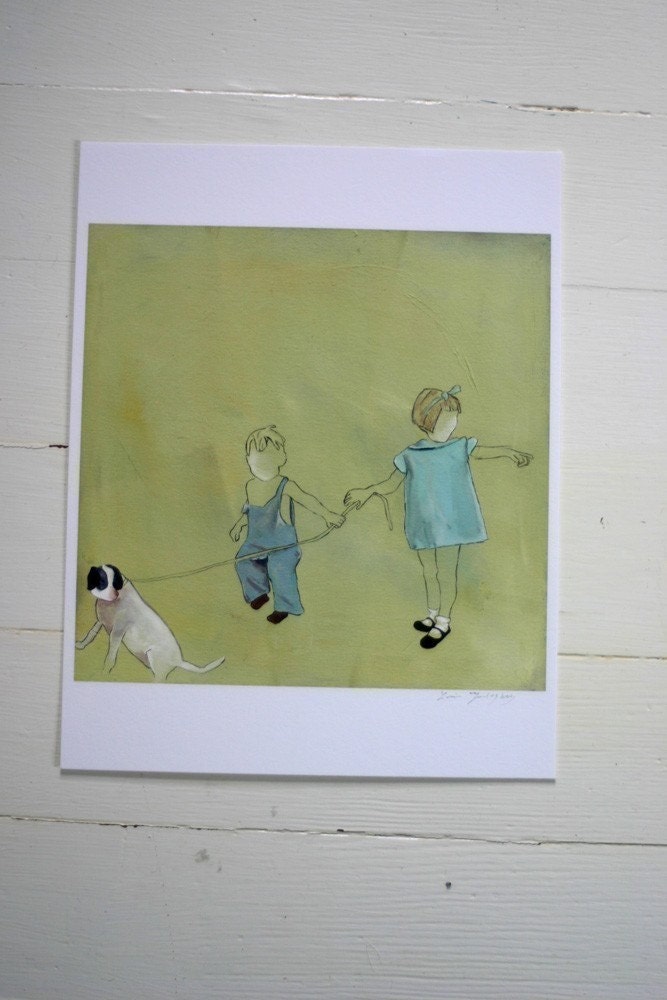 Walking the dog